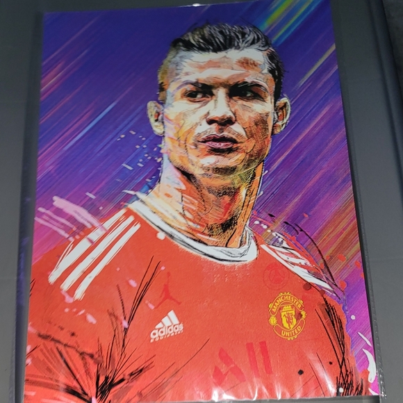 Other - Ronaldo vs Messi 3D Holographic Lenticular Poster, Soccer